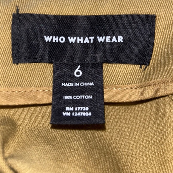 Who What Wear size six skirt with peplum trim - Picture 3 of 5